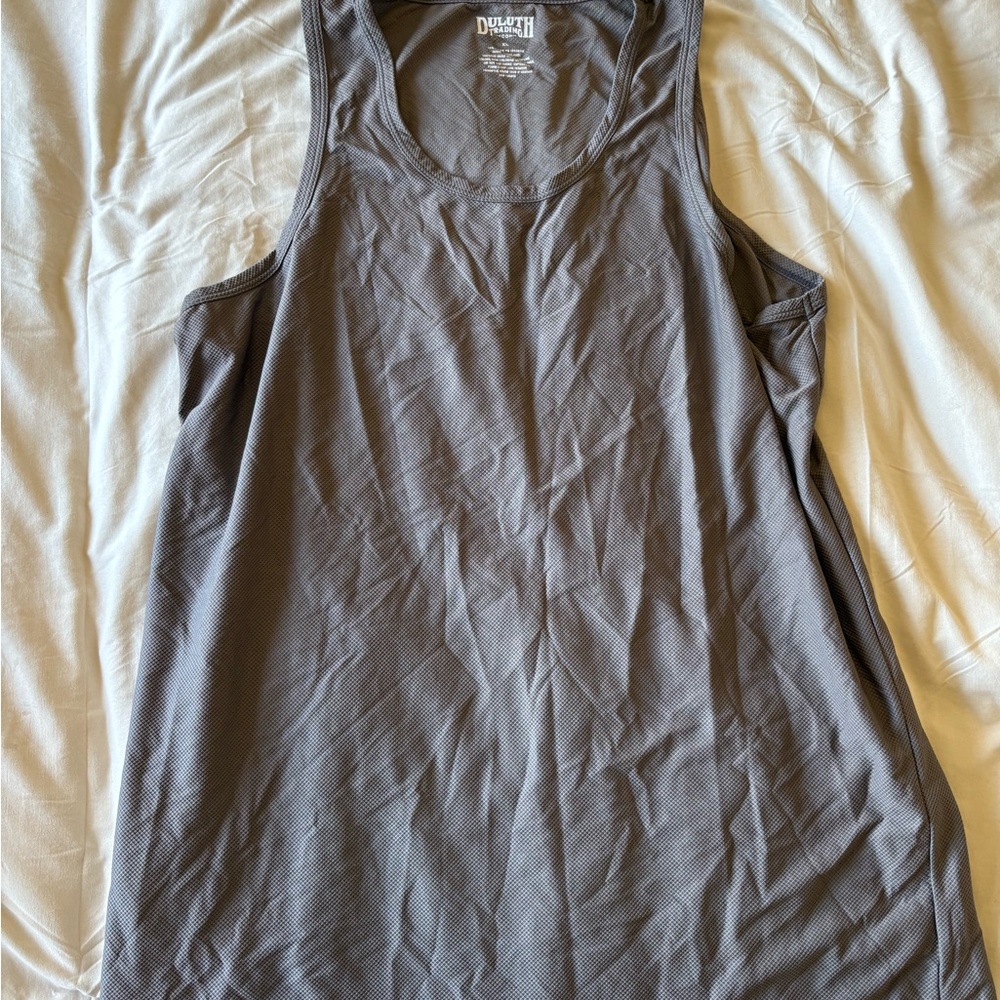 Duluth Trading Co Women's Gray Tank Top
